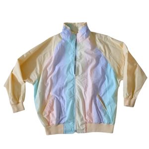 VTG 90s Pastel Windbreaker Activewear